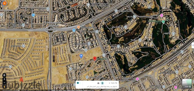 للتطوير والاستثمار والسكن بالمستثمرين الجنوبيه بالقاهرة الجديدة قطعه ارض فضاء مميزه جدا ناصية صريحه علي كمباوند القطامية جاردنز
