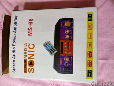 امبليفير سونيك Sonic MS-66 كسر زيرو لم يستعمل نهائياً للبيع