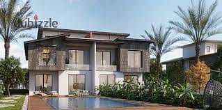 Spacious Twin House for Sale in Creek Town, New Cairo | 330 m² BUA, 430 m² Land, 3 Bedrooms, 4 Bathrooms, Ground + First + Roof, Core & Shell