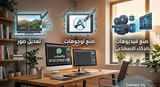 صنع صور ولوجوهات وفيديوهات بالذكاء الاصطناعي