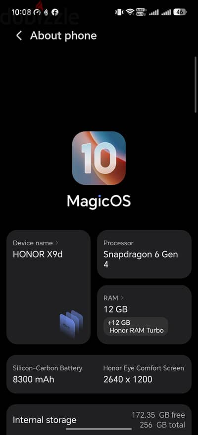 Honor X9d