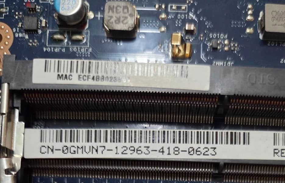 Dell E6530 Motherboard with Intel i5 1
