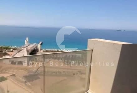 LOWEST PRICE 3BD + Nanny Sea View Ready to Move Finished for sale in iL Monte Galal Ain Sokhna