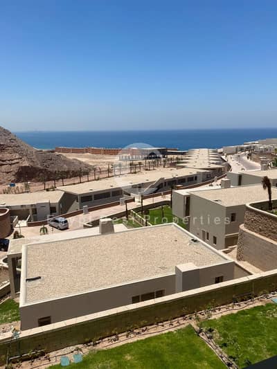 LOWEST PRICE SEA VIEW Twin 235m Finished Ready to Move for Sale in iL Monte Gala Resale Ain Sokhna