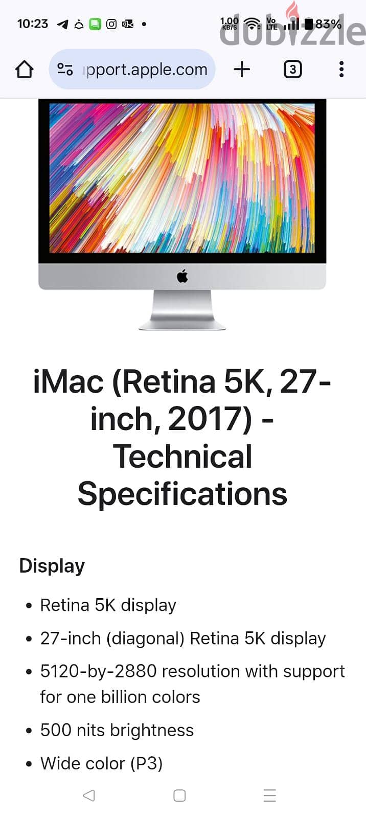 I Mac 2017 27inch keyboard &mouse wireless 1