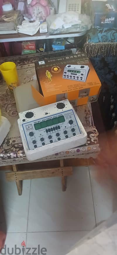 جهاز زبزيات كهربائي ب الابر  للعلاج الطبيعي