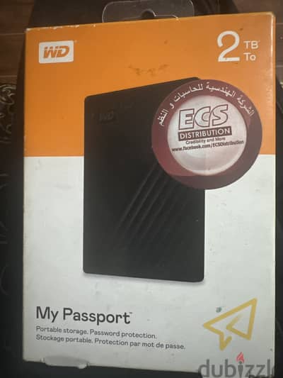 WD My passport 2TB