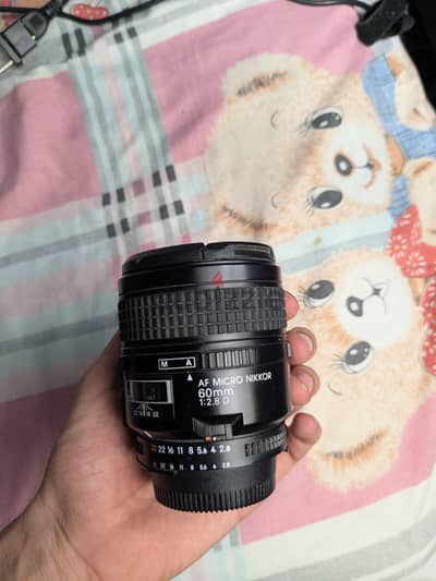 Nikon 60mm 2.8 D micro lens
