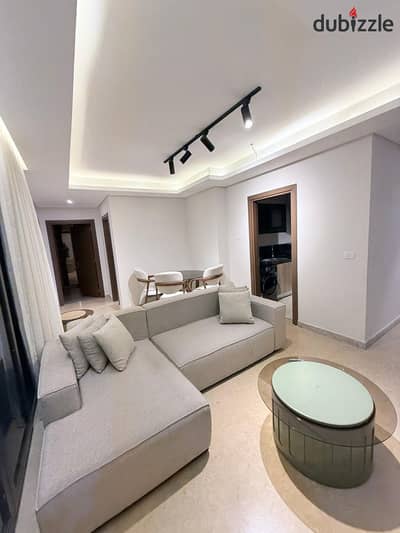 شقة مفروشة للايجار فرش فاخر مودرن - كمبوند زد ويست الشيخ زايد Furnished Apartment For Rent - Zed West Compound, El sheikh Zayed