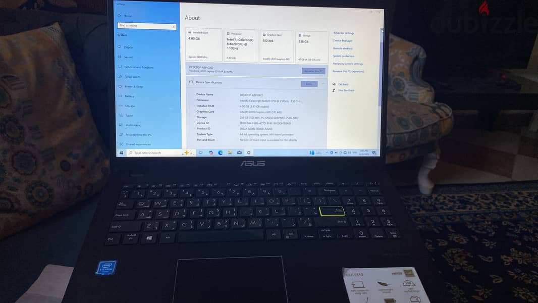 Asus E510 5