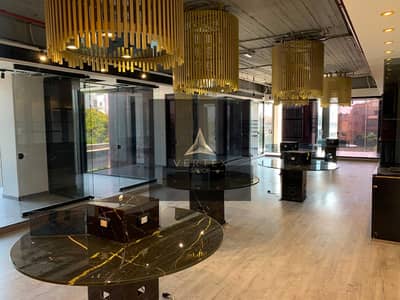 Luxury administrative headquarters ready for delivery, fully finished office on Mohammed Naguib axis, New Cairo, Fifth Settlement.