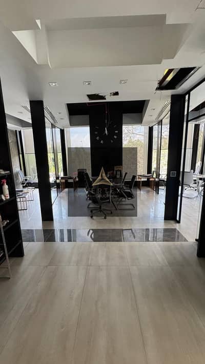 Ready for immediate delivery Fully Finished Office + AC on Mohamed Naguib Axis – New Cairo Fifth Settlement