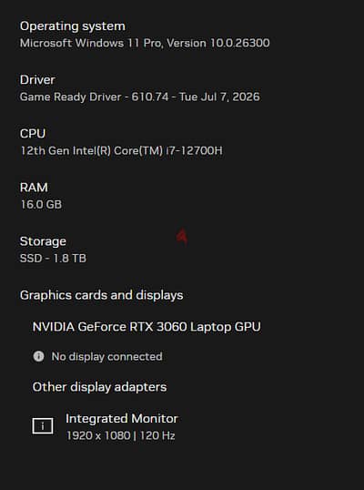 Dell G1520