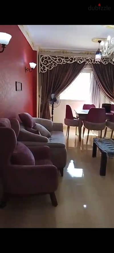 لقطة إيجار مفروش في زهراء المعادي  مساحة 120 متر كمبوند بفاريا