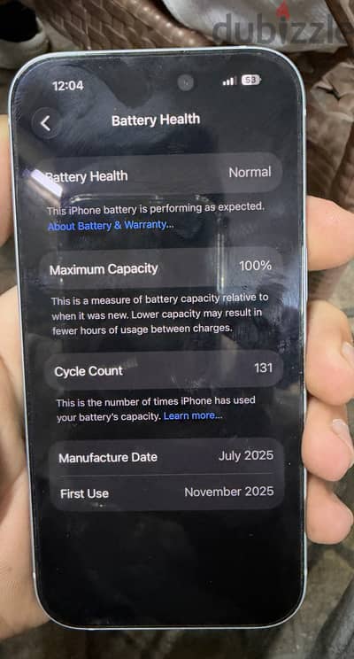 iPhone 15 128 100%