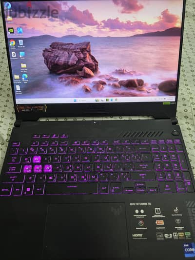 للبيع لابتوب Asus TUF GAMING بالعلبه و الشاحن غنى عن التعريف