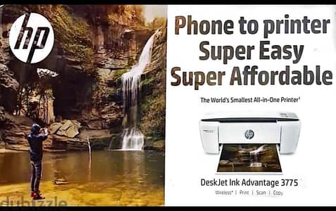 HP  printer. DeskJet Ink Advantage 3775