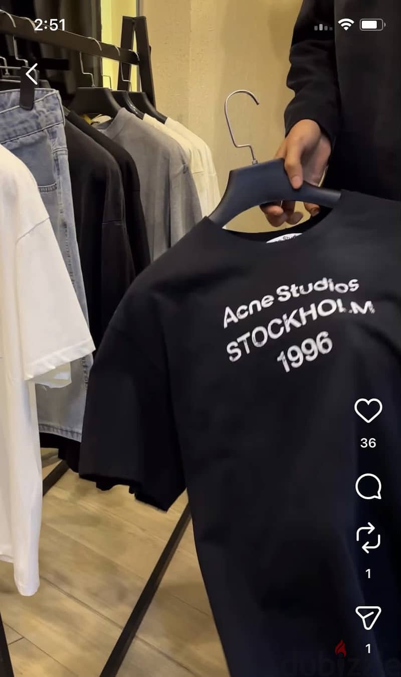 Acne studios tshirt like new 1