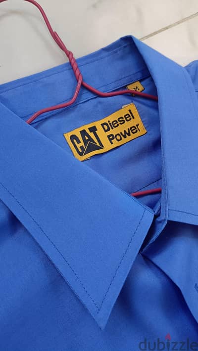 قميص كاتربيلر لم يستخدم | CAT diesel power blue shirt