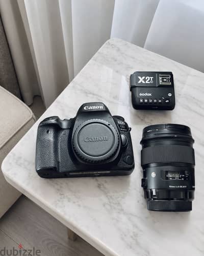 Canon 6D Mark II + Sigma Art 50mm f1.4 + Godox X2T-C Trigger