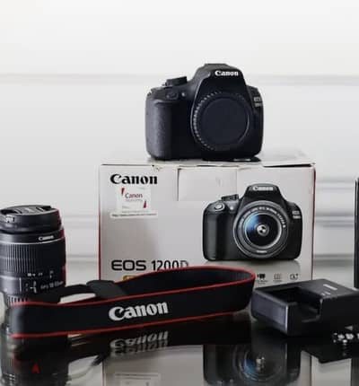 Canon EOS 1200D + 18–55mm Kit Lens