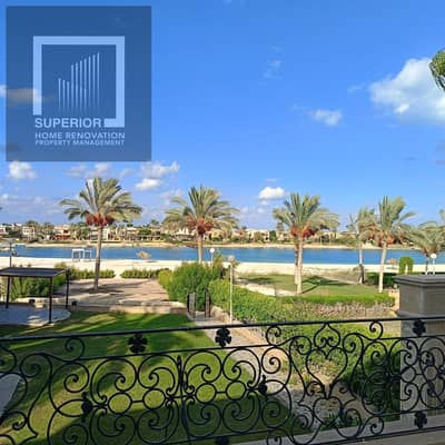 Luxury Villa for Sale in Marina 5 | First Row on the Sandy Lagoon