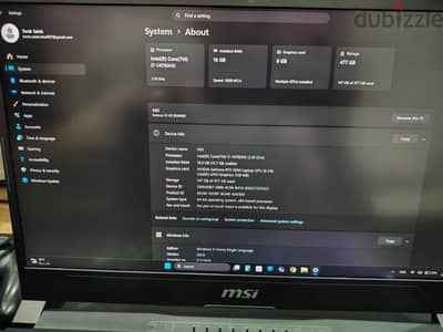 MSI Katana 15 HX Gaming