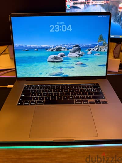 MacBook Pro (16-inch, core i9, 2019) RAM 16 GB SSD 1T GB spacegrau