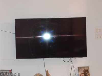 شاشه سامسونج4k 55بوصه cu8000 اسمارت جديده استعمال بسيط جدا