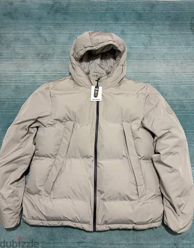 Pull&Bear puffer jacket for sale/جاكت pull&bear للبيع جديد