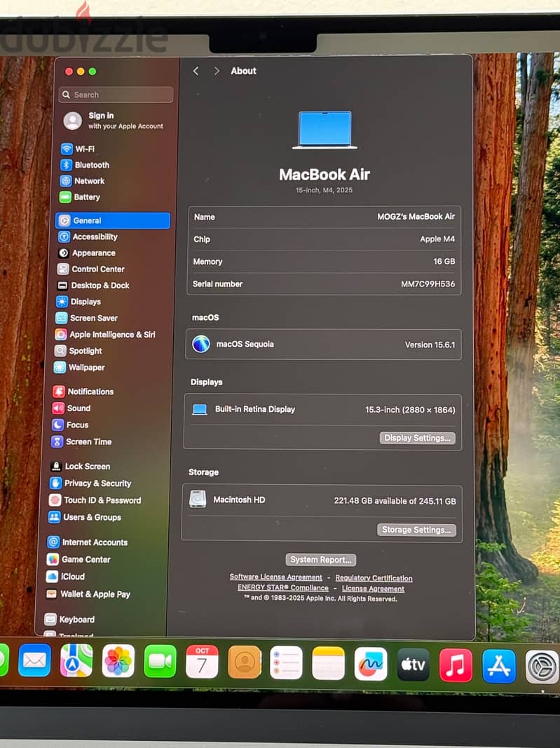 MacBook air m4 8