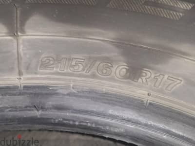 Bridgestone tires R17
