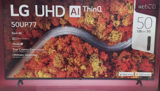 LG 50 Inch UHD WebOs