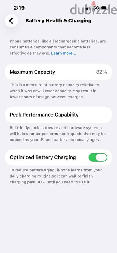 iPhone 13 like new - battery 82%
