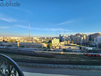 شقة للبيع فيو مفتوح تري سموحة و النادي بسيدي جابر