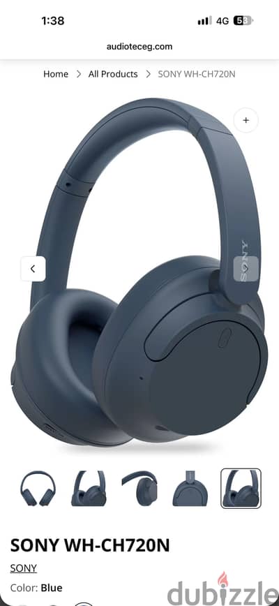 SONY WH-CH720N headphone
