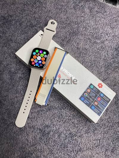 ساعة ذكية HK9 Pro Max+ (شبيهة أبل سيريز 9) - مع كامل مشتملاتها واستรับ