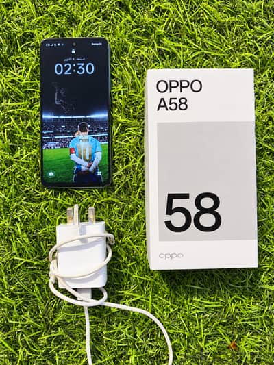 OPPO A58 وارد من الإمارات – 128 جيجا – حالة ممتازة جدًا