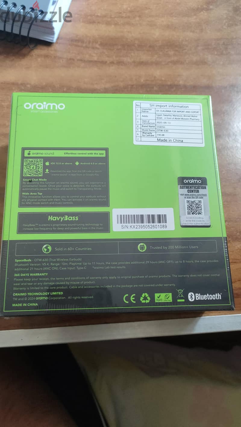 oraimo SpaceBuds 1