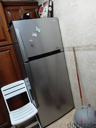 ثلاجه LG ١٨ قدم بحالتها صناعه اندونيسي