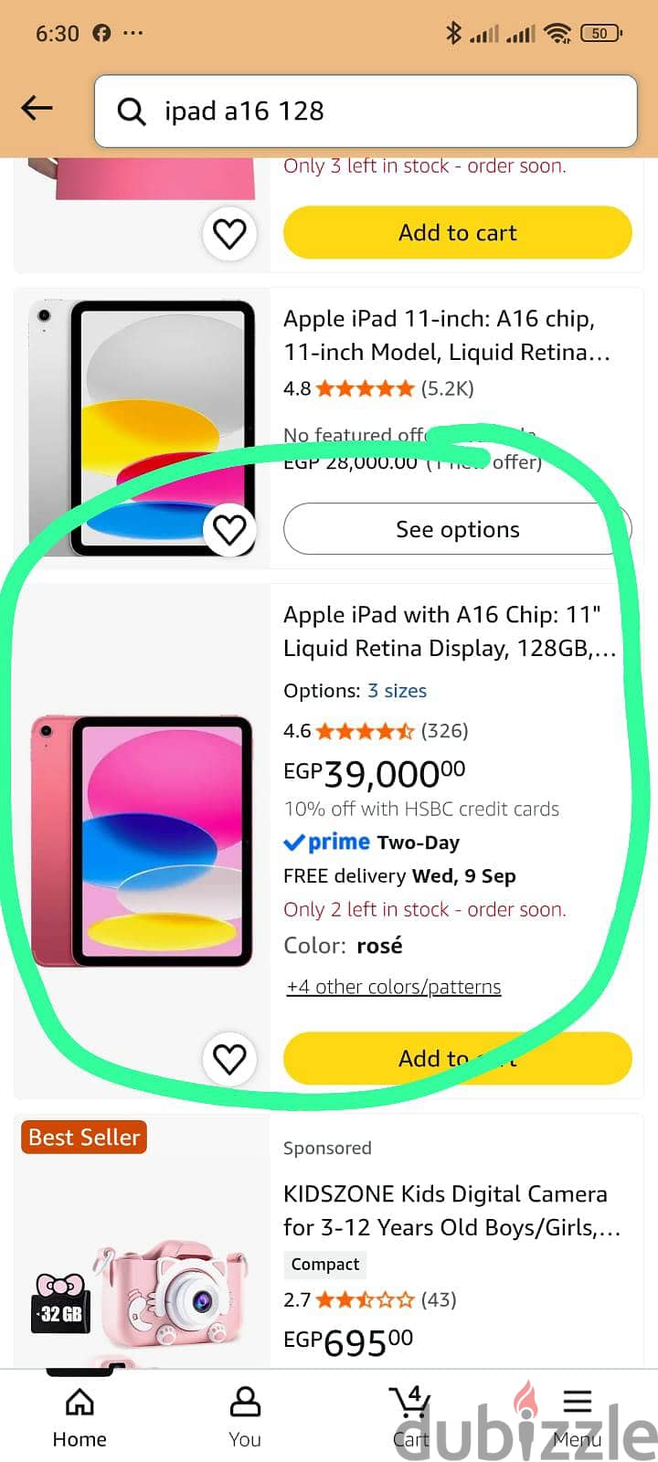 I Pad A16 apple 1