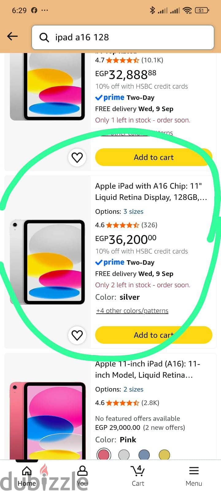 I Pad A16 apple 2