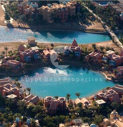 Chalet directly on the lagoon in El Gouna from Orascom: an investment and living chance in the most beautiful Red Sea destination.