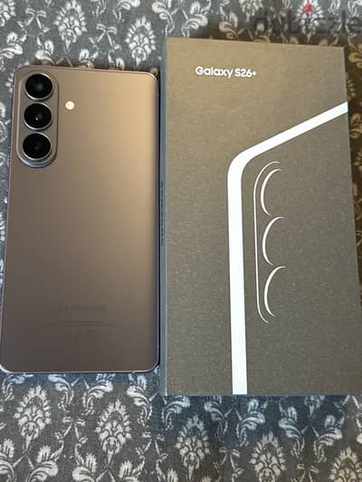 Samsung S26 Plus بحالة الزيرو تماماً_كالجديد بالعلبة_لقطه بسعر مميز