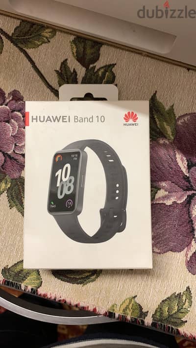 Huawei band 10 ساعة