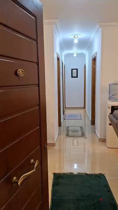 Furnished 140 SQM Apartment for Rent in Madinaty B6 Group 61 with Garden View