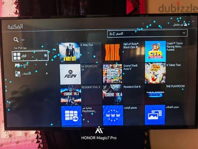 ps 4 ٥٠٠جيجا معدل عليه ٨ ألعاب