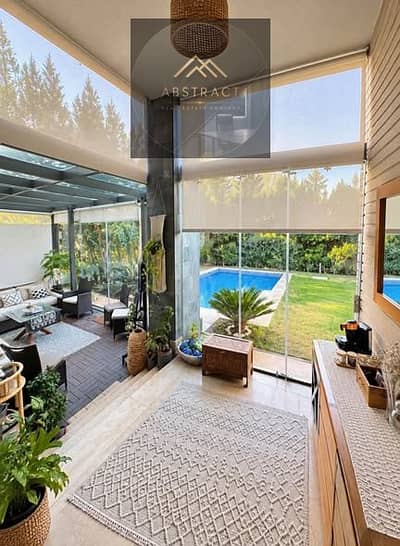 Villa for Sale in Swan Lake New Cairo  Golden Square  Landscape View  25% Discount