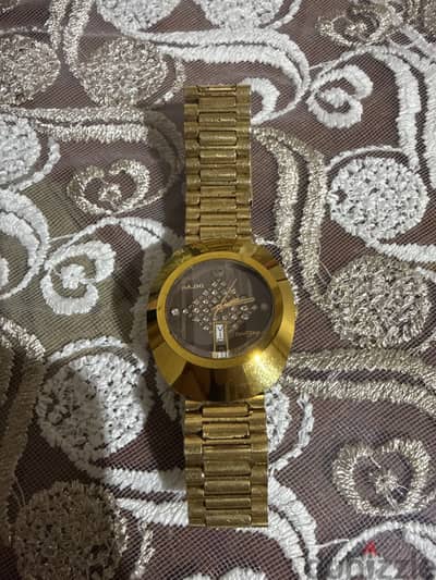 Vintage Swiss Automatic Gold-Tone Watch – Day-Date – Ref. 636.0013. 3