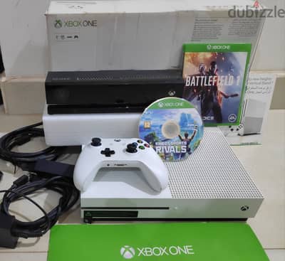 Xbox one s 1T مع كنيكت كالجديد